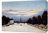 Obraz 70x50cm The Eiffel Tower, Rousseau Vintage do Salonu