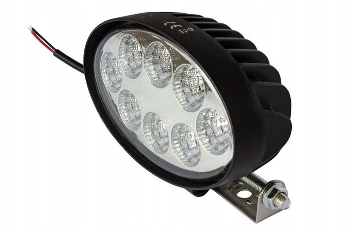Reflektor roboczy halogen 8-led 24W 1800lm 12V 24V zdjęcie 2