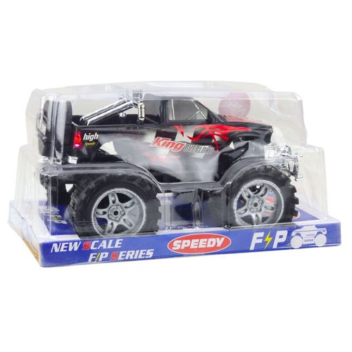 Samochód Terenowy King Z Napędem Na Tył Czerwono-Czarny 27cm na Arena.pl