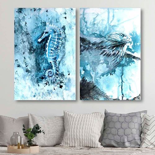 Deco Panel, Abstrakcyjny orzeł 40x60 na Arena.pl