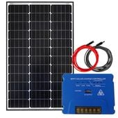 SOLARNY BATERIA SŁONECZNA 75W 12V MPPT 15A