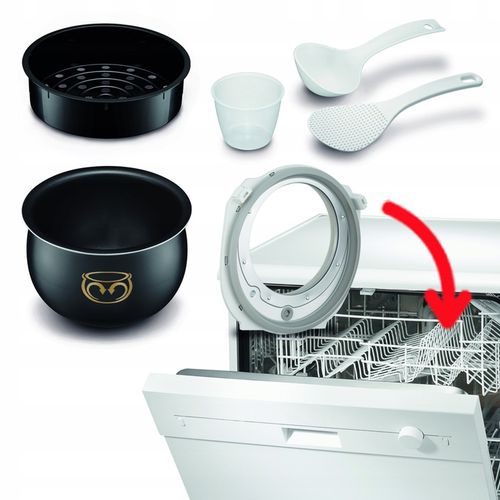 Multicooker Tefal Advanced 5L garnek elektryczny 45w1 biały RK8121 na Arena.pl