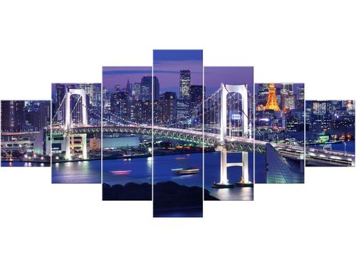 Obraz drukowany płótno 7 elementów 210x100 GRATIS na Arena.pl