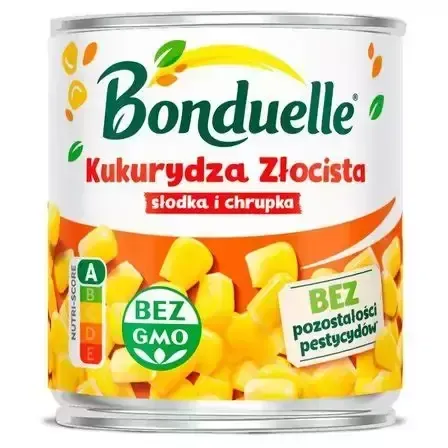 KUKURYDZA DROBNA BONDUELLE 170G MAŁA PUSZKA na Arena.pl