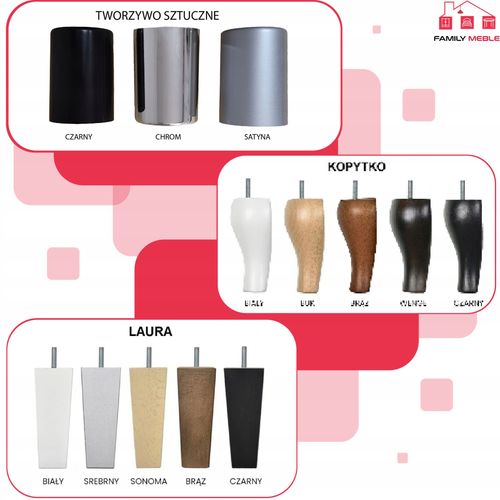 Kanapa sofa Sara Duo rozkładana wersalka spania bonell łóżko Family meble na Arena.pl