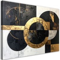 Obraz do salonu kuchni biura, Abstrakcja tekstura koła 30x20