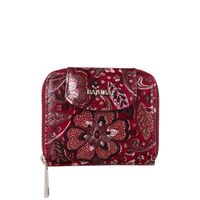 Dwustronny czerwony portfel damski BajuBaj ze skóry naturalnej PD1026cs167