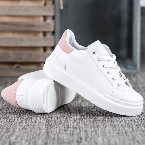 Białe Sneakersy Na Platformie r.40 na Arena.pl