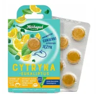 Cukierki czyszczące język cytryna eukaliptus 20g