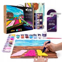 Zestaw Kreatywny Artystyczny Tworzenie arcydzieła dłonią Piankolina OKTO