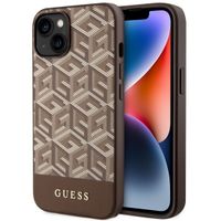 Guess GUHMP14MHGCFSEW iPhone 14 Plus 6,7" brązowy/brown hard case GCube Str
