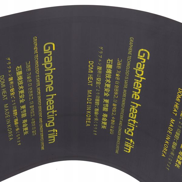 Folia Grzewcza Ir Cronos Graphene 140W/M2 100Cm - 1Mb zdjęcie 5