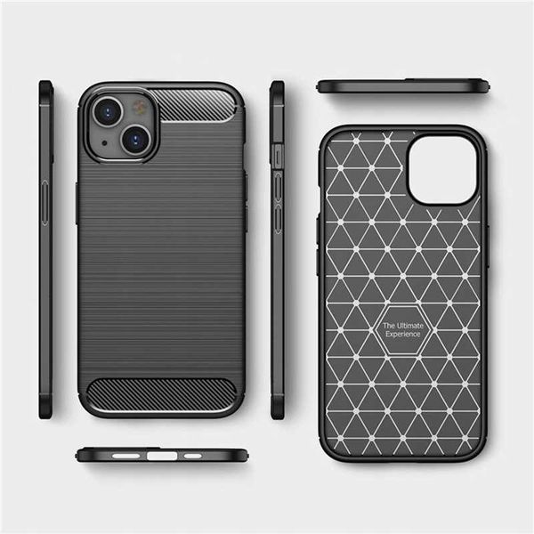 Spacecase Carbon Iphone 14 Czarny zdjęcie 2