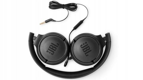 Słuchawki nauszne JBL Tune 500 Czarny mikrofon na Arena.pl