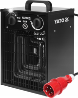 NAGRZEWNICA ELEKTRYCZNA 5KW DO 48M² AUTOMATYCZNY TERMOSTAT IP24 3 TRYBY