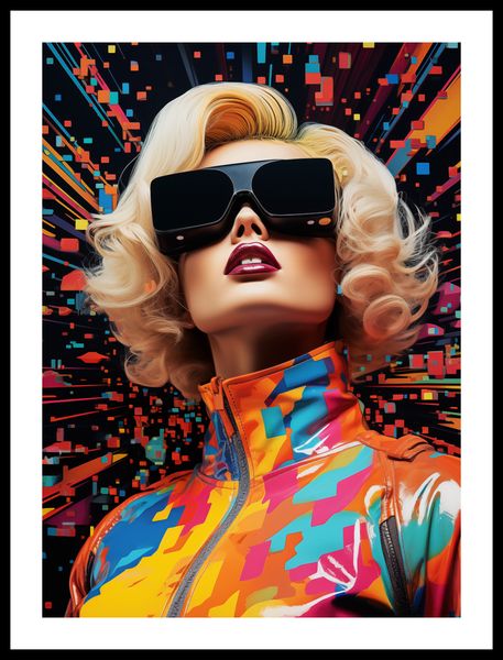 Plakat 40x55cm Retro Futuryzm zdjęcie 3