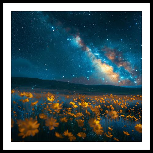 Plakat 70x70cm Nocne Niebiosa na Arena.pl