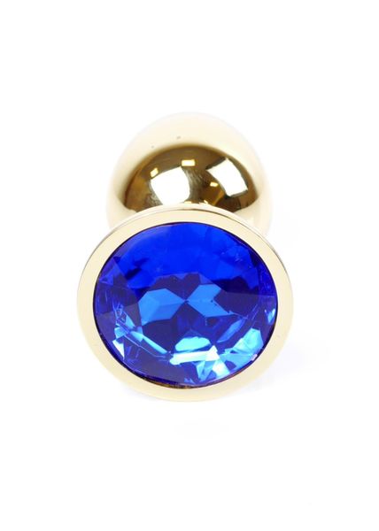 Plug-Jewellery Gold PLUG- Dark Blue zdjęcie 1