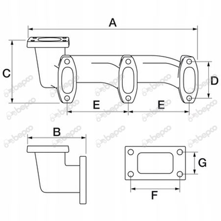 Kolektor Wydechowy Claas / Renault 7701011538 na Arena.pl