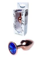 plug jewellery red gold plug  dark blue