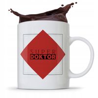 Kubek Dla Doktora Super Doktor Z Nadrukiem Ze Zdjęciem
