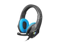 2 x Słuchawki z mikrofonem LED PS4 do nauki E-LEARNING