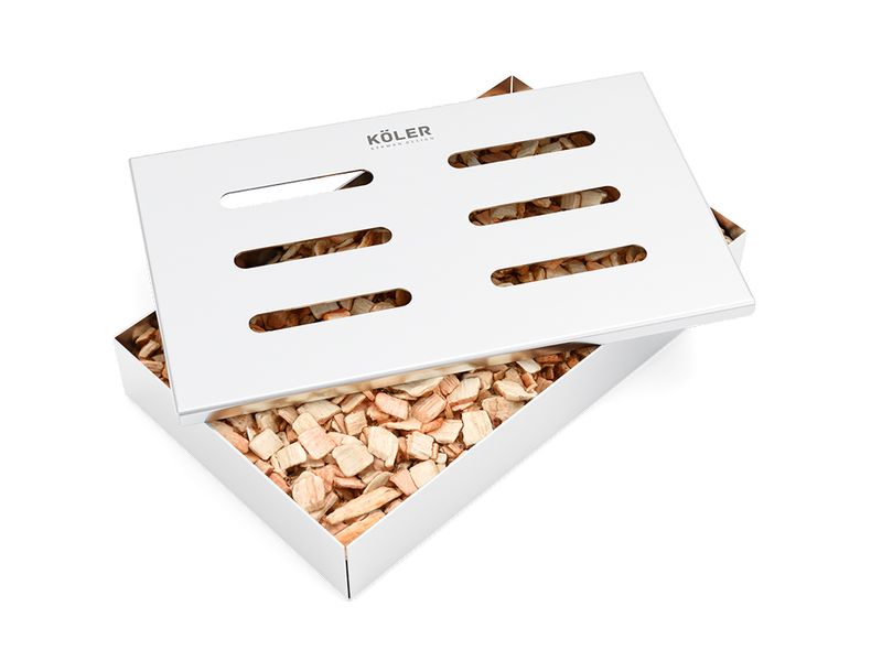 Nierdzewna skrzynka do wędzenia Koler zdjęcie 3