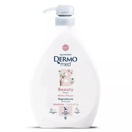 Dermomed Zestaw - 3X Żel Pod Prysznic Irys Lime Białe Kwiaty1000 Ml na Arena.pl