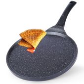 Patelnia Granitowa do Smażenia Naleśników Placków Niska Orion Grande 27 cm