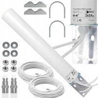 ANTENA ZEWNĘTRZNA DO ROUTERA MODEMU LTE 4G 2x14dbi