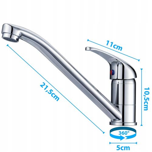 BATERIA KUCHENNA UMYWALKOWA NABLATOWA ŁAZIENKOWA KRAN DO UMYWALKI ZLEWU na Arena.pl