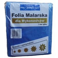 folia malarska dla wykonawców 5* 4mx5m (10//91)
