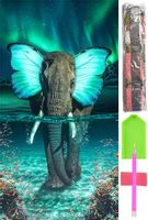 HAFT DIAMENTOWY 5D Zestaw Obraz MOZAIKA 50*100cm