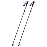 kijki trekkingowe nordic walking aluminiowe 110 - 130 cm - fioletowe