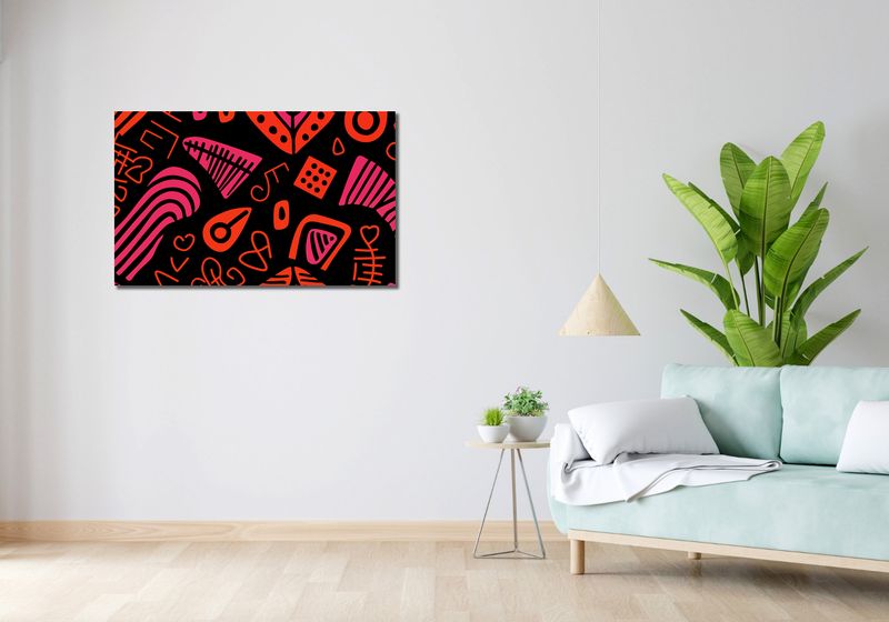 Obraz 100x60cm Rytm Wzorów zdjęcie 2