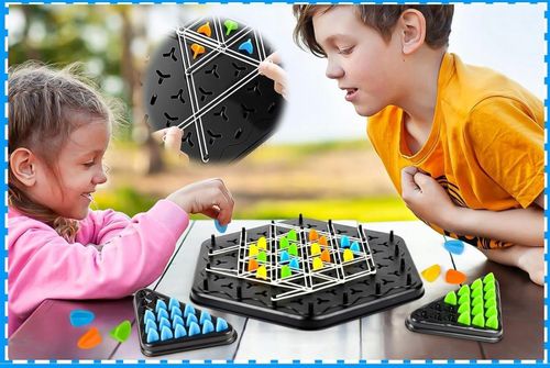 Triggle Gra W Trójkąty Strategiczna Gumki Recepturki 3D Triangle Chess Duża na Arena.pl