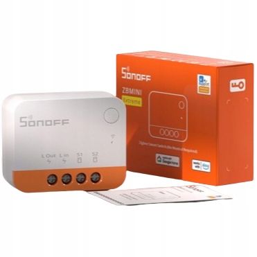 SONOFF ZBMINIL2 Inteligentny Przełącznik Sterownik Dopuszkowy ZigBee zdjęcie 1