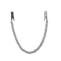 zaciski na sutki fetish fantasy series nipple chain clips silver