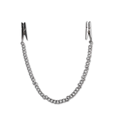 zaciski na sutki fetish fantasy series nipple chain clips silver