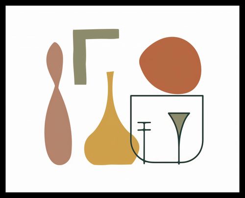 Plakat 50x40cm Naczynia na Arena.pl