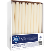 Świece Bispol Candles 7h 40 sztuk ecru