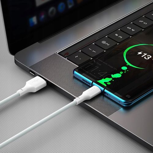Kabel niktrade USB - USB typ C 1,5 m biały na Arena.pl