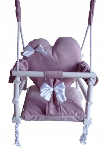 Huśtawka 3w1 dzieci RÓŻ dom ogród prezent pokój na Arena.pl