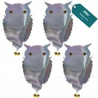 Odstraszacz straszak na ptaki gołębie wróble szpaki jaskółki sowa Sillar 4x