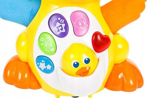 INTERAKTYWNA KACZUSZKA KACZKA GRA JEŹDZI MACHA SKRZYDEŁKAMI SERCE KWACZE na Arena.pl