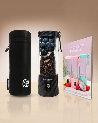 BLENDER BEZPRZEWODOWY KIELICHOWY BlendyGo 3 PRZENOŚNY TURYSTYCZNY 250W na Arena.pl