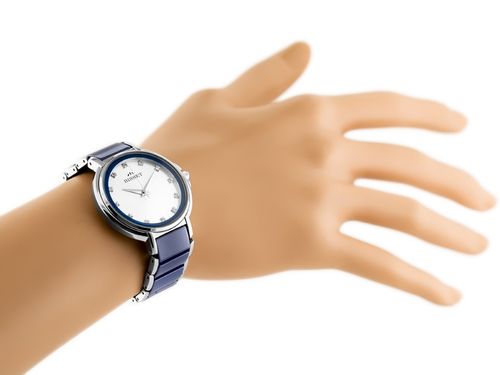 ZEGAREK DAMSKI BISSET BSBX01 (zb552e) - CERAMICZNY na Arena.pl