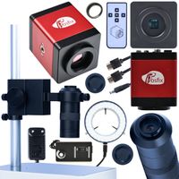MIKROSKOP CYFROWY DLA ELEKTRONIKA Z KAMERĄ FULLHD RED DRACO OŚWIETLACZ 4W1