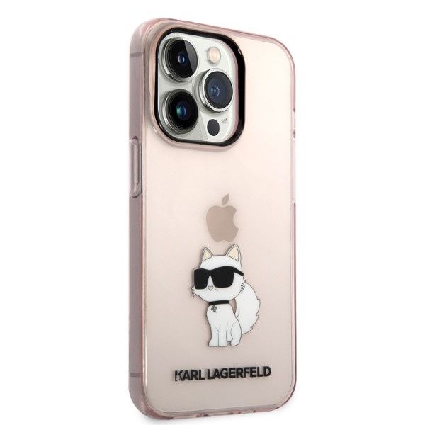 Etui Karl Lagerfeld do iPhone 14 Pro, Różowy zdjęcie 4