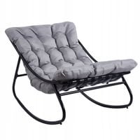 fotel bujany fr14-fx szary